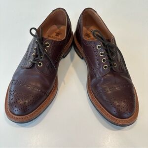 Tricker's Dark Brown Brogue Oxfords